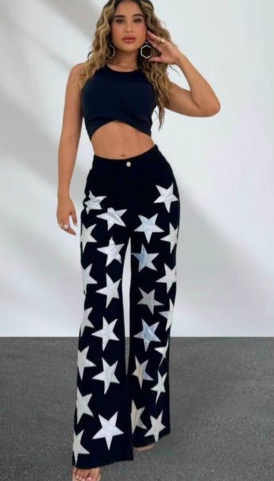 HIGH WAISTED UNIVERSE PANT