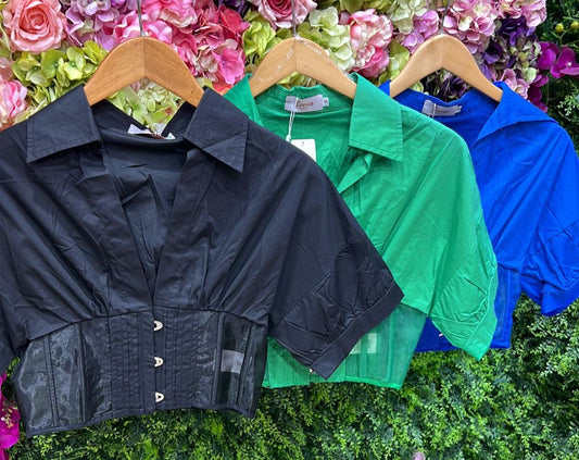 Liza Crop Shirt